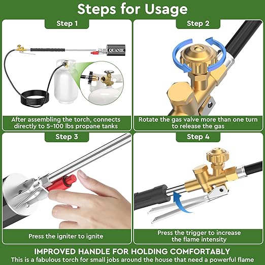 FlameFlow™ Outdoor Weed Burner