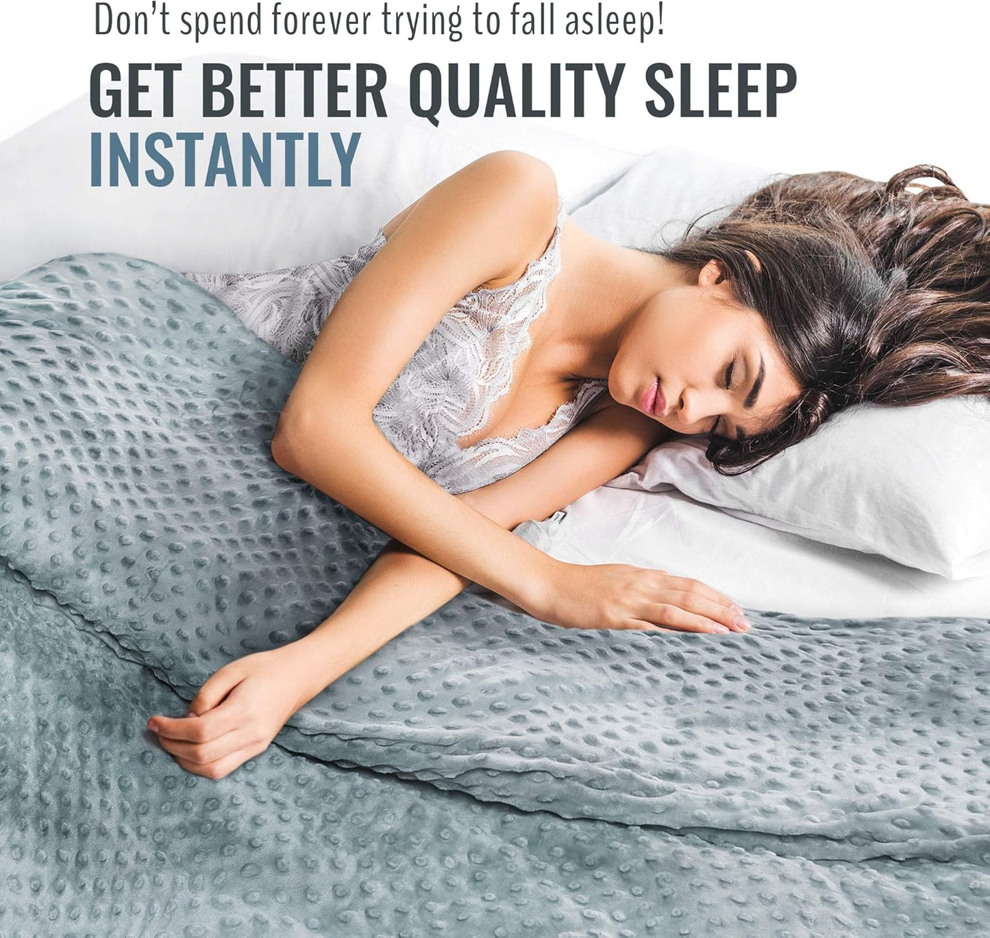 CalmNest™ Weighted Comfort Blanket